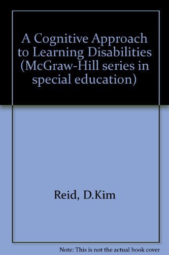 A COGNITIVE APPROACH TO LEARNING DISABILITIES