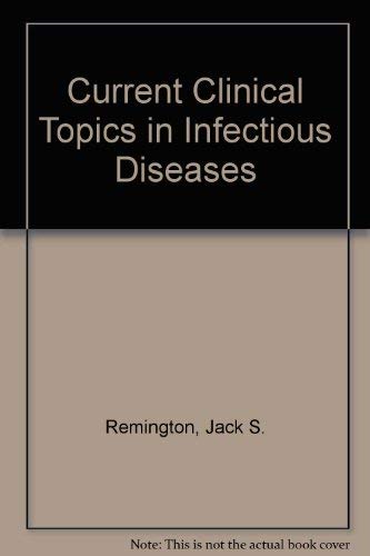 Stock image for Current Clinical Topics in Infectious Diseases, Volume 6 for sale by A Squared Books (Don Dewhirst)