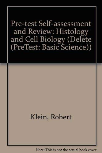 9780070520813: Histology and Cell Biology (Pre-test Self-assessment and Review)