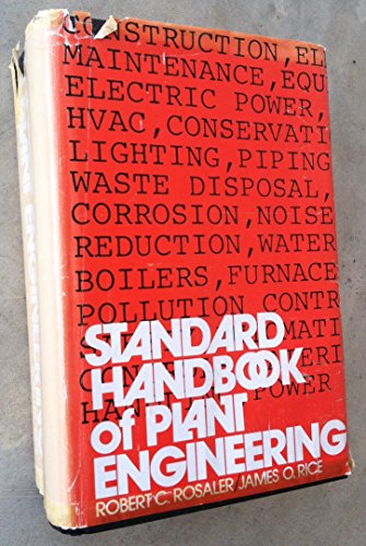 Imagen de archivo de Standard Handbook of Plant Engineering a la venta por Mispah books
