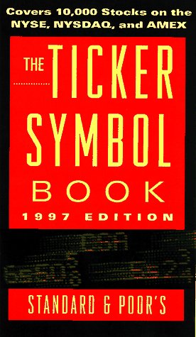 9780070524095: The Ticker Symbol Book 1997 (Annual)