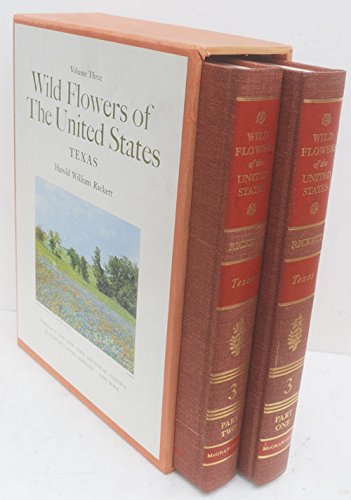 Imagen de archivo de Texas, 2v (v. 3) (Wild Flowers of the United States) a la venta por Reuseabook