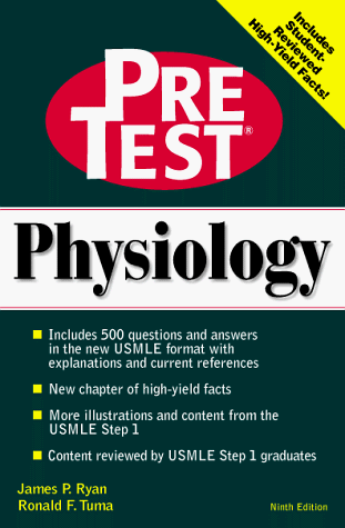 Imagen de archivo de Physiology: PreTest Self-Assessment & Review (Pretest Basic Science Series) a la venta por SecondSale