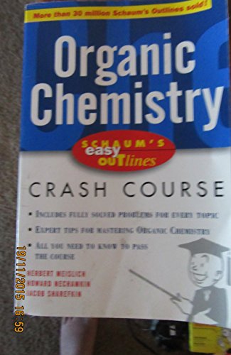 Stock image for Schaum's Easy Outline of Organic Chemistry for sale by ThriftBooks-Dallas