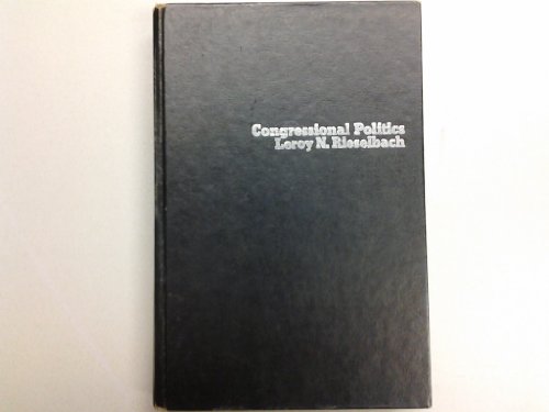 Stock image for Congressional Politics for sale by Better World Books