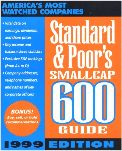 Imagen de archivo de Standard & Poor's Smallcap 600 Guide a la venta por ThriftBooks-Atlanta