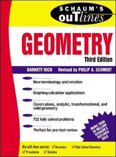 Imagen de archivo de Schaum's Outline of Geometry a la venta por Wonder Book