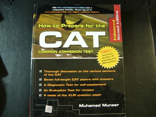 Imagen de archivo de How to Prepare for the CAT (Common Admission Test) (CAT, Muneer) a la venta por ThriftBooks-Dallas