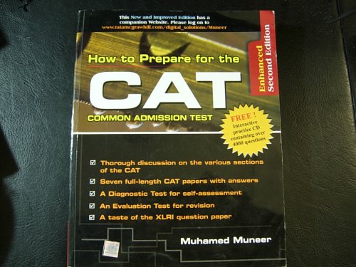 9780070528468: How to Prepare for the CAT (Common Admission Test) (CAT, Muneer)