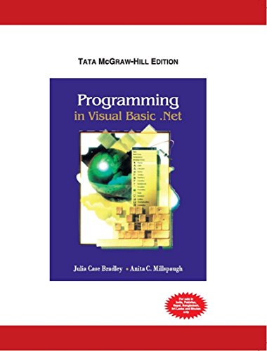 9780070529090: Programming in Visual Basic.net (International Ed)