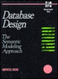 Stock image for Database Design: The Semantic Modeling Approach (DATABASE EXPERTS' SERIES) for sale by SecondSale