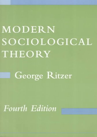 Beispielbild fr Modern Sociological Theory zum Verkauf von Wonder Book