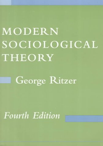 9780070530188: Modern Sociological Theory