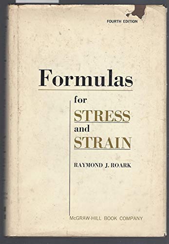 9780070530300: Formulas for Stress and Strain