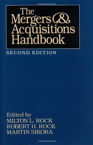Imagen de archivo de The Mergers & Acquisitions Handbook, 2nd edition a la venta por BookDepart