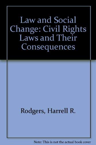9780070533783: Law & Social Change: Civil Rights Laws & Their Consequences