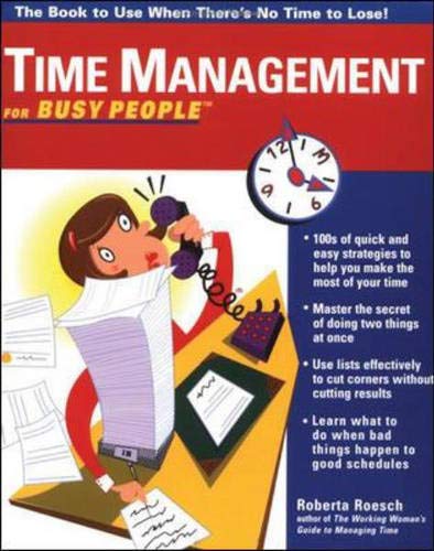 Stock image for Time Management for Busy People for sale by AwesomeBooks