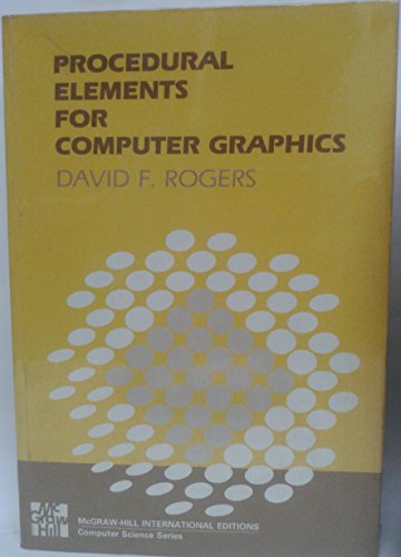 Beispielbild fr Procedural Elements for Computer Graphics zum Verkauf von Better World Books