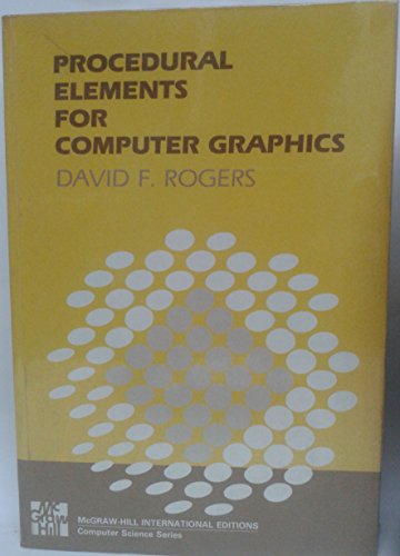 9780070535343: Procedural Elements for Computer Graphics