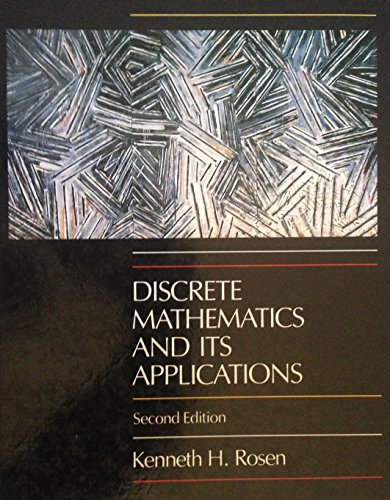 9780070537446: Discrete Mathematics and Its Applications