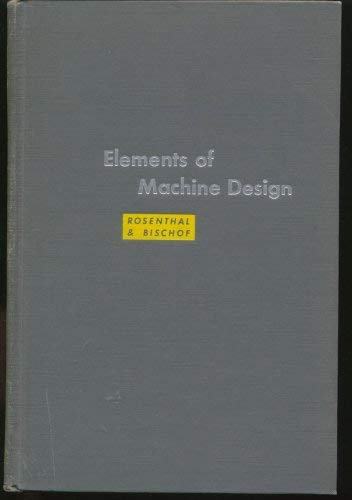 9780070538351: Elements of Machine Design