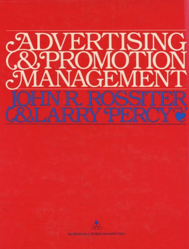 Imagen de archivo de Advertising and Promotion Management a la venta por gearbooks