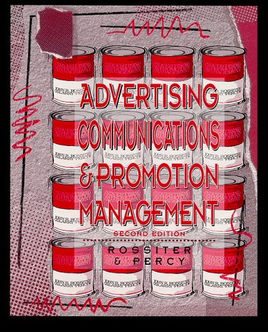 9780070539433: Advertising Communications and Promotion Management (MCGRAW HILL SERIES IN MARKETING)