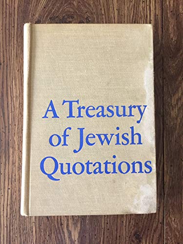 9780070539785: Title: Leo Rostens treasury of Jewish quotations