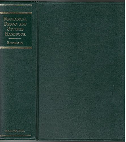 Stock image for Mechanical Design and Systems Handbook for sale by Martin Nevers- used & rare books