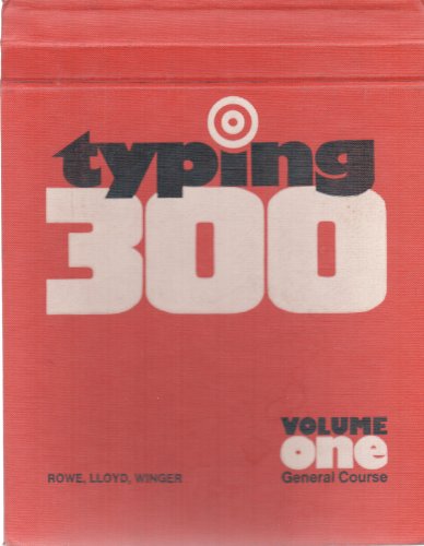 Beispielbild fr Typing 3000: Volume One (1) (I) General Course zum Verkauf von Top Notch Books