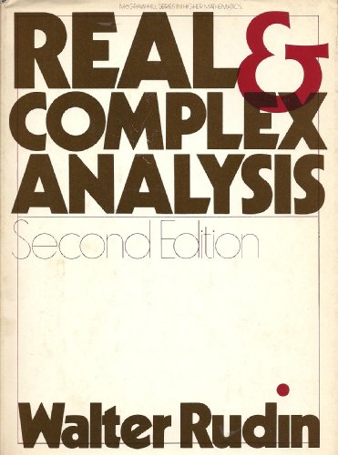 Beispielbild fr Real and Complex Analysis (McGraw-Hill Series in Higher Mathematics) zum Verkauf von HPB-Red