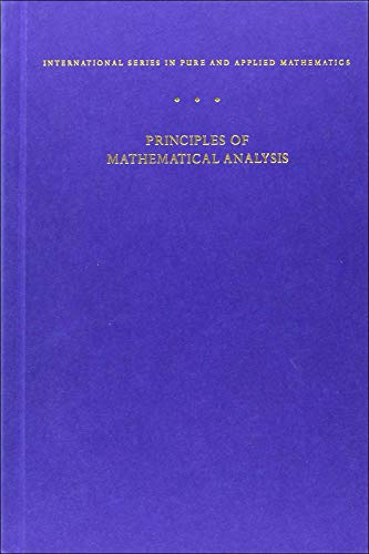 Beispielbild fr Principles of Mathematical Analysis (International Series in Pure and Applied Mathematics) zum Verkauf von BooksRun