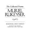 Stock image for The Collected Poems of Muriel Rukeyser for sale by Better World Books