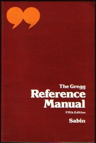 Beispielbild fr The Gregg Reference Manual, 5th ed zum Verkauf von BooksRun