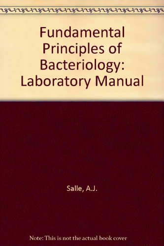 9780070544819: Laboratory Manual on Fundamental Principles of Bacteriology