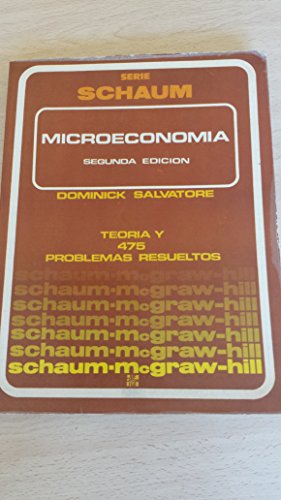 Beispielbild fr Schaum's Outline of Theory and Problems of Microeconomic Theory (Schaum's Outlines) zum Verkauf von Wonder Book