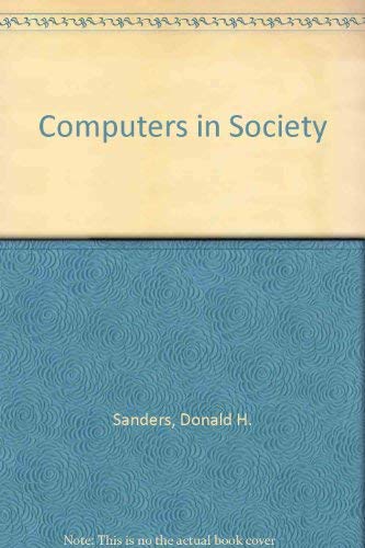 Imagen de archivo de Computers in Society a la venta por Wonder Book