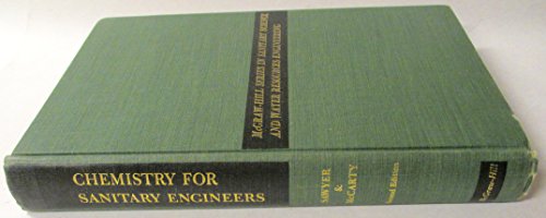 Imagen de archivo de Chemistry for Sanitary Engineers a la venta por ThriftBooks-Atlanta