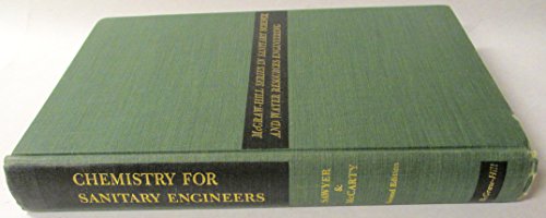 9780070549708: Chemistry for Sanitary Engineers