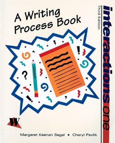 Beispielbild fr Interactions One Vol. 3 : A Writing Process Book zum Verkauf von Better World Books