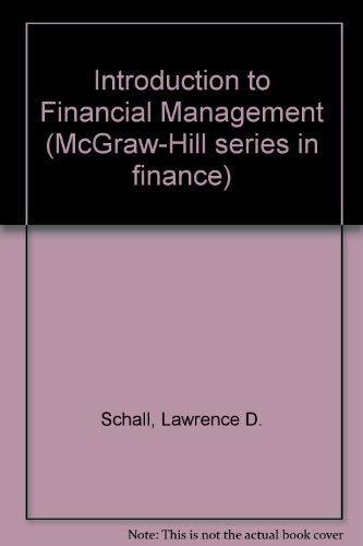 Stock image for Introduction to Financial Management for sale by Better World Books