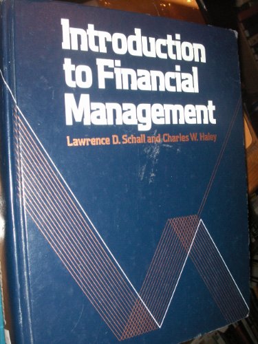 Stock image for Introduction to financial management (McGraw-Hill series in finance) for sale by HPB-Red