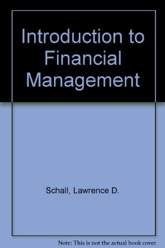 Stock image for Introduction to Financial Management for sale by Better World Books