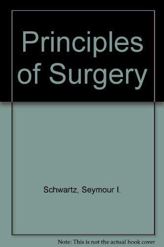 Beispielbild fr Principles of surgery zum Verkauf von Wonder Book