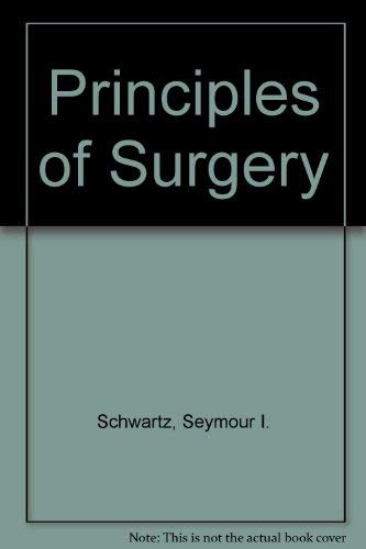 Stock image for Principles of surgery for sale by Wonder Book