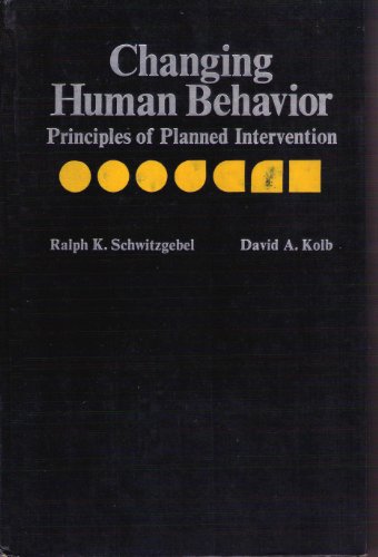 9780070557390: Changing Human Behaviour: Principles of Planned Intervention
