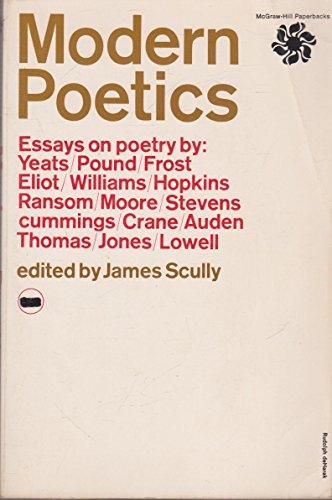 Stock image for Modern Poetics: Essays on Poetry for sale by Wonder Book