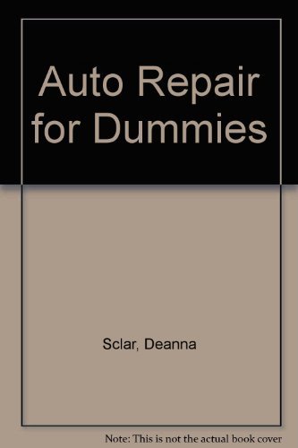 Beispielbild fr Auto Repair for Dummies zum Verkauf von Robinson Street Books, IOBA