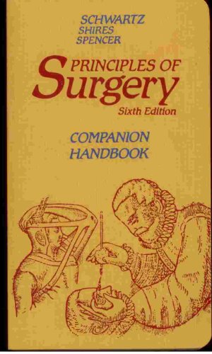 Stock image for Principles of Surgery: Companion Handbook for sale by Discover Books