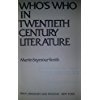 Stock image for Who's Who in Twentieth-Century Literature for sale by Wonder Book